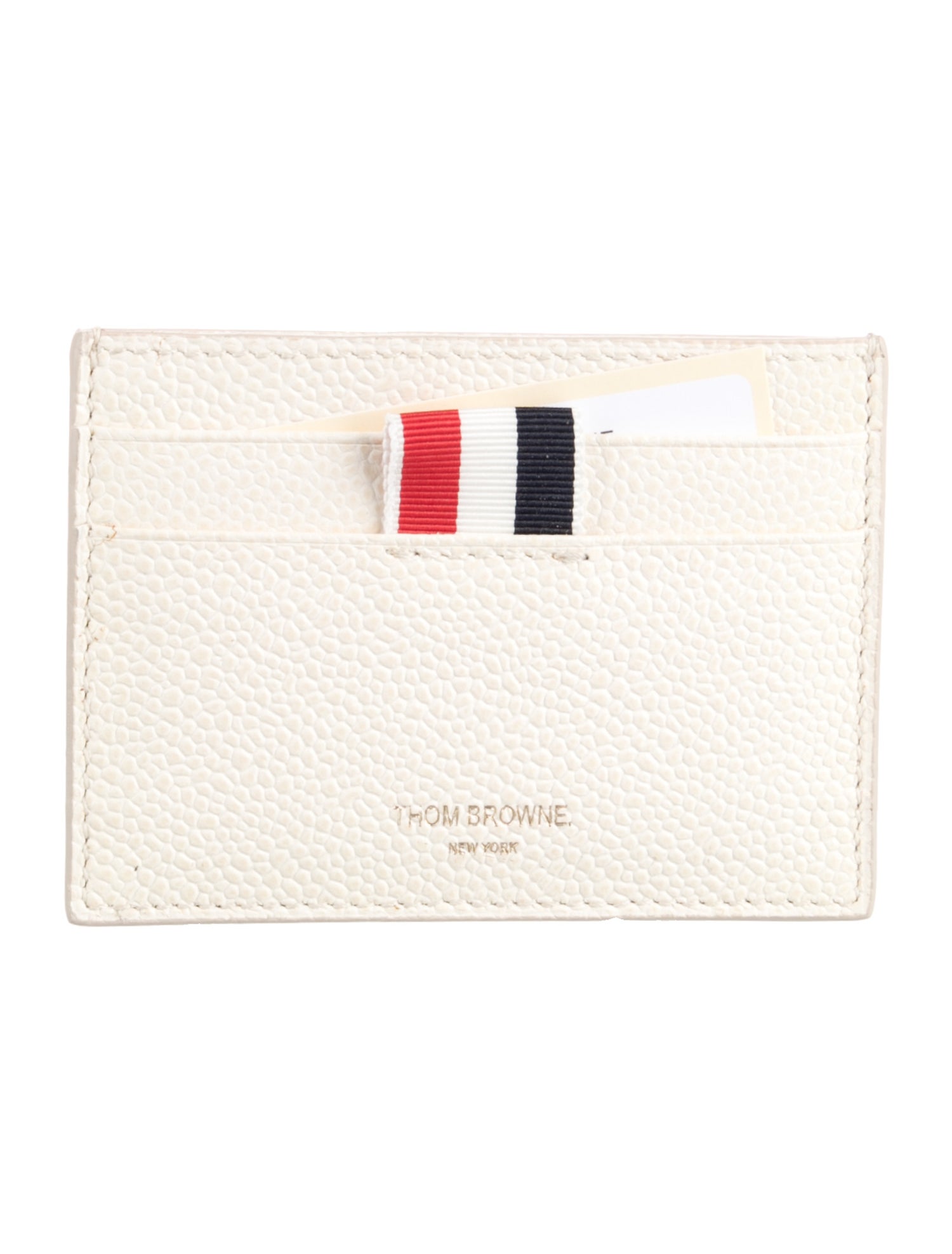 Thom Browne Leather Card Holder