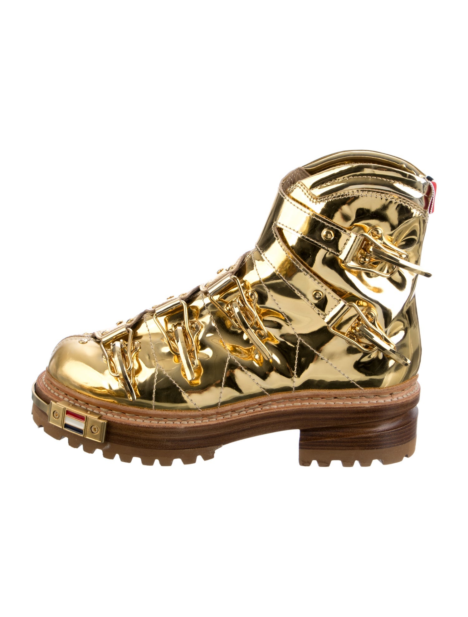 Thom Browne Patent Leather Boots