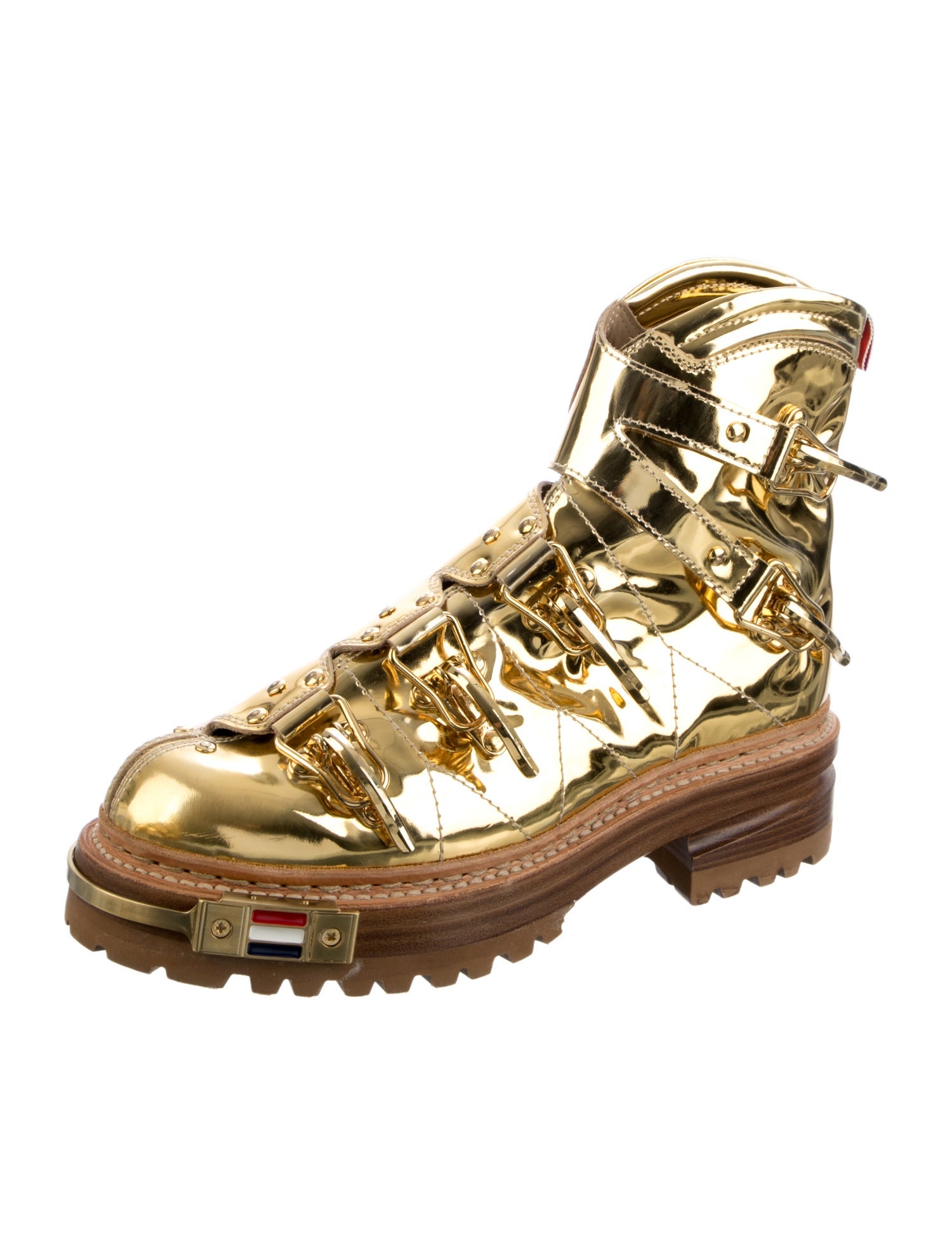 Thom Browne Patent Leather Boots