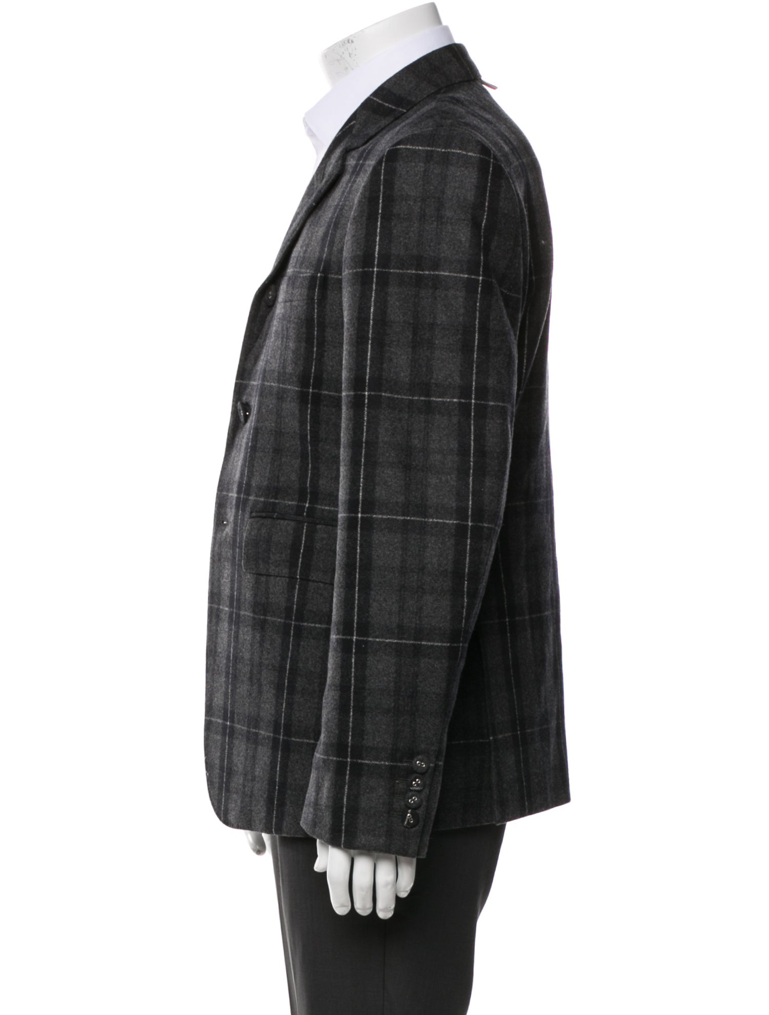 Thom Browne Plaid Wool Blazer w/ Tags