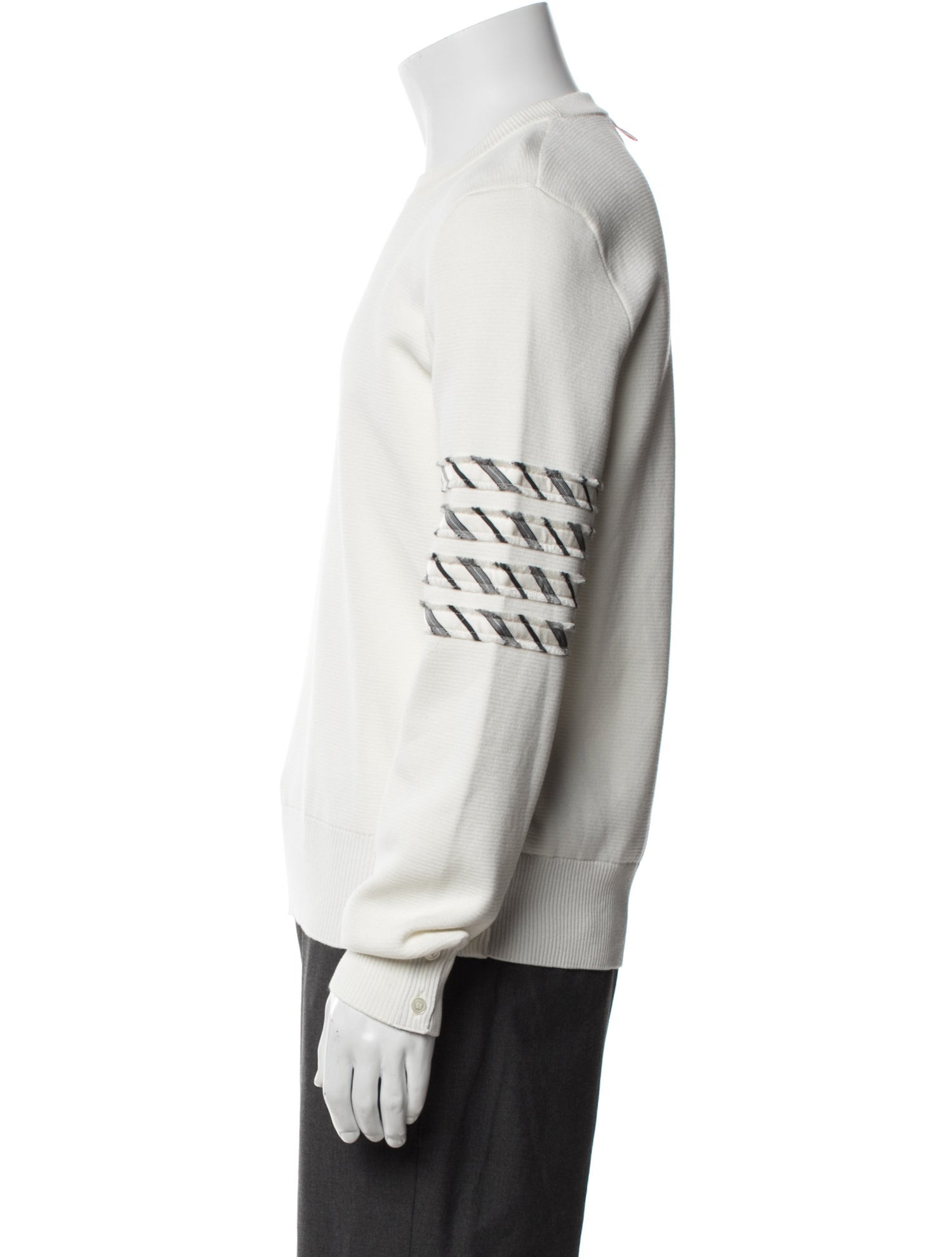 Thom Browne 4-Bar Striped Pullover w/ Tags