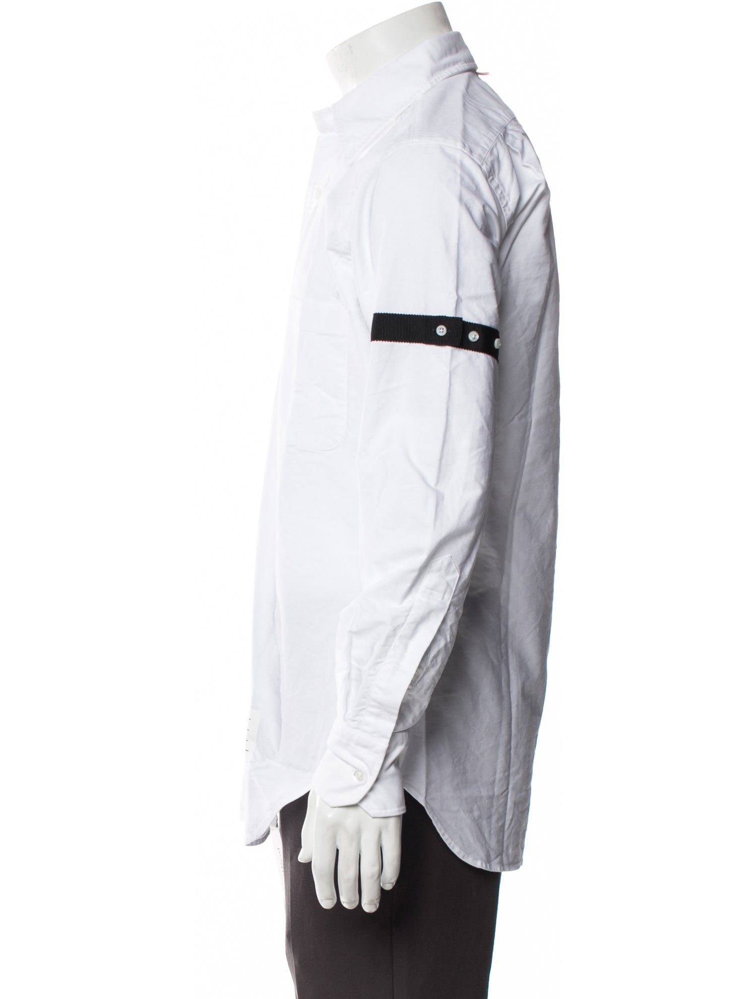 Thom Browne Armband Long Sleeve Dress Shirt