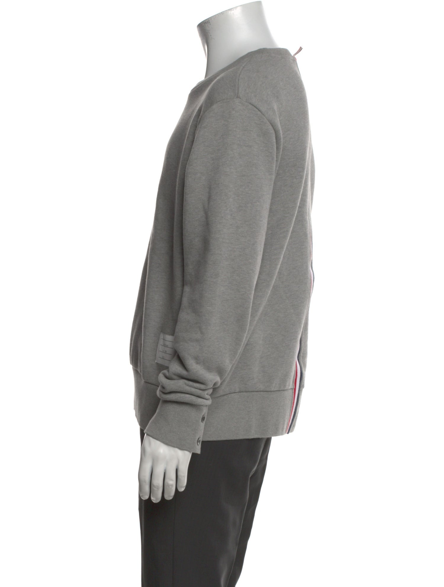 Thom Browne Crew Neck Long Sleeve Sweatshirt