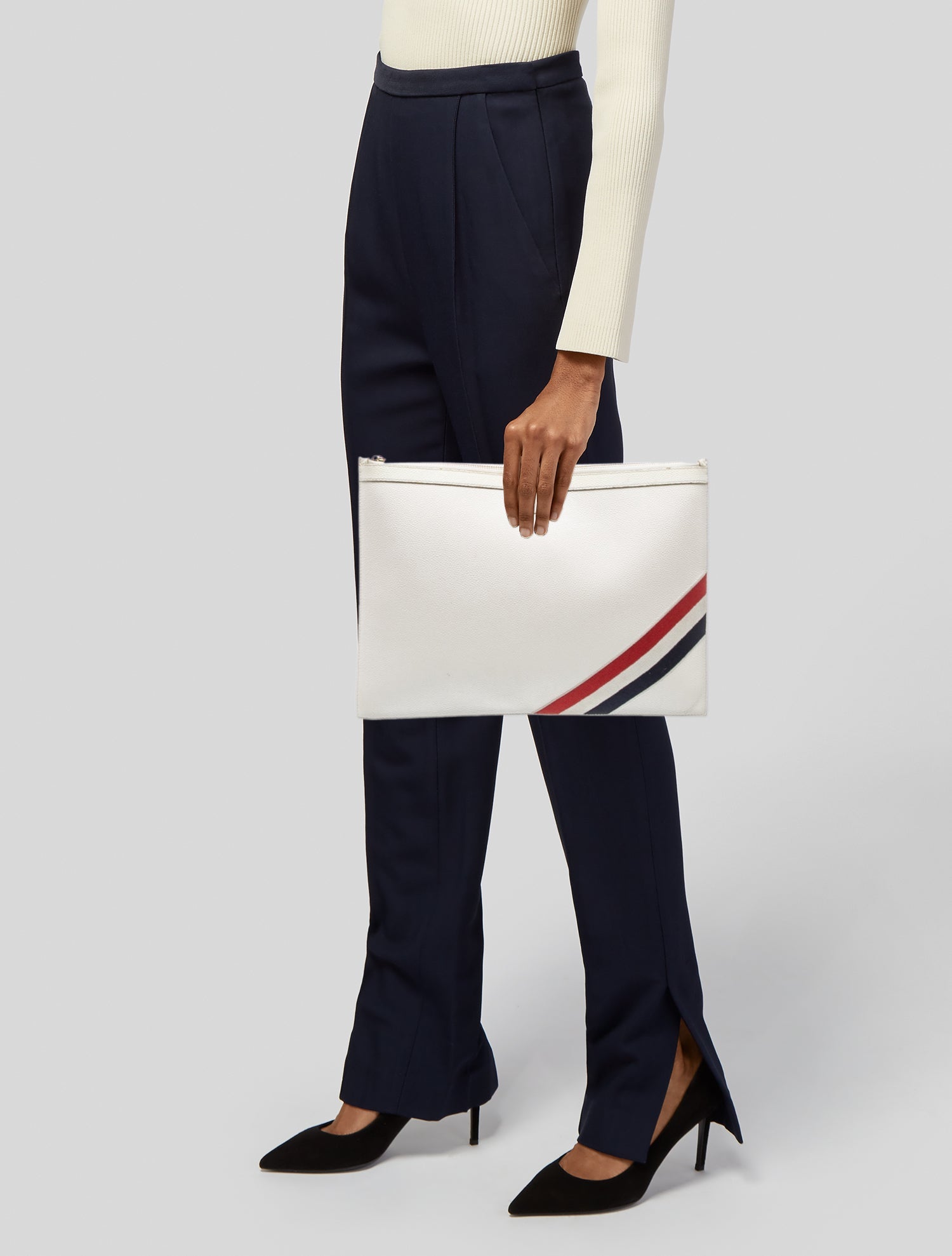 Thom Browne Leather Portfolio