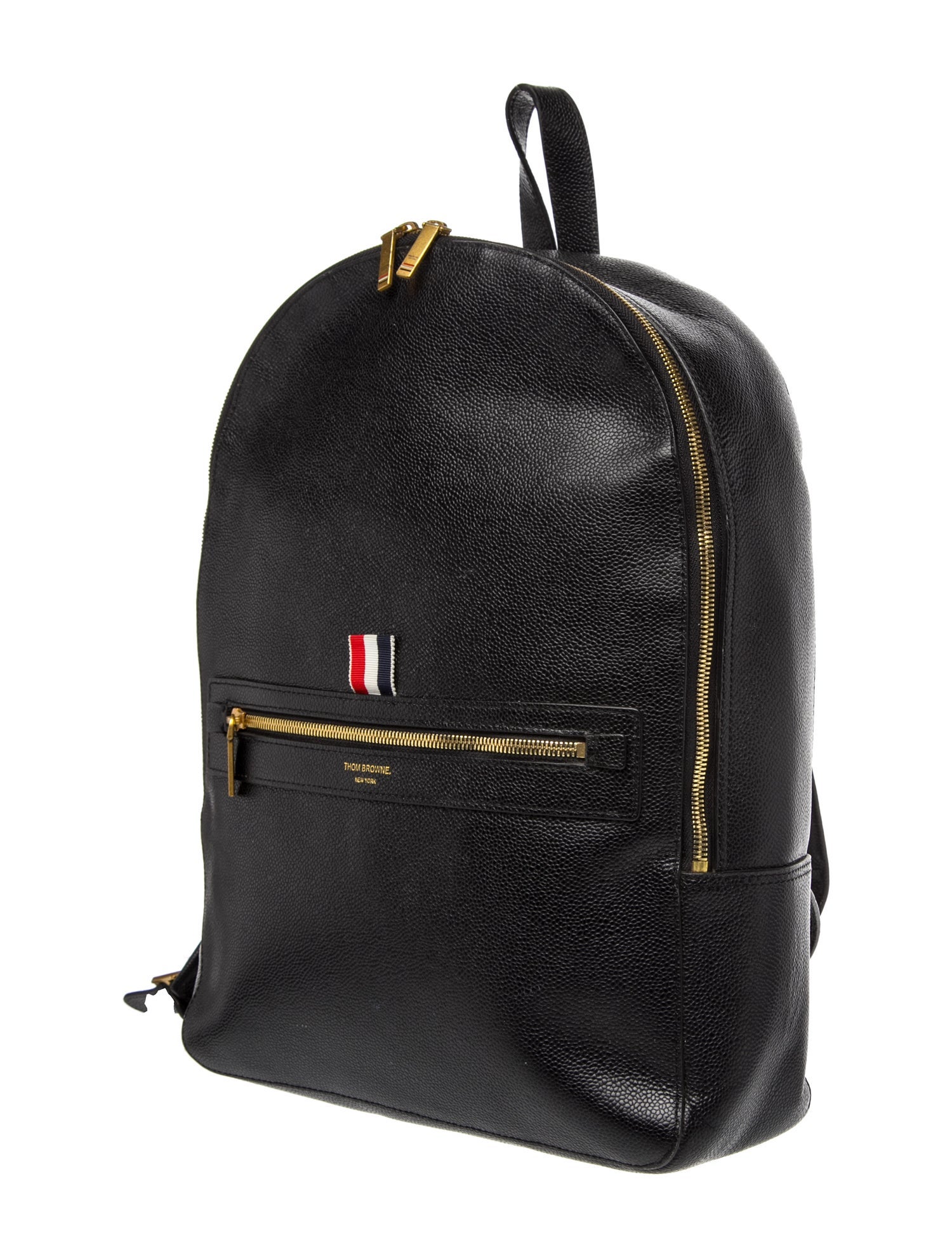 Thom Browne Leather Backpack