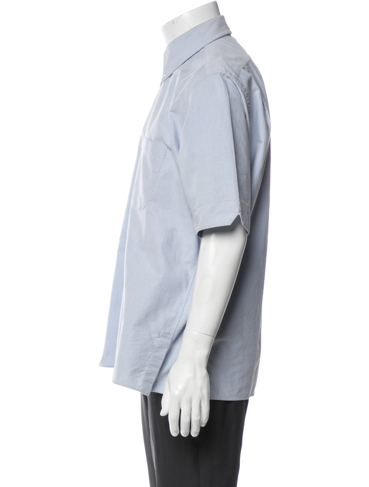 Thom Browne Collar Short Sleeve Polo Shirt