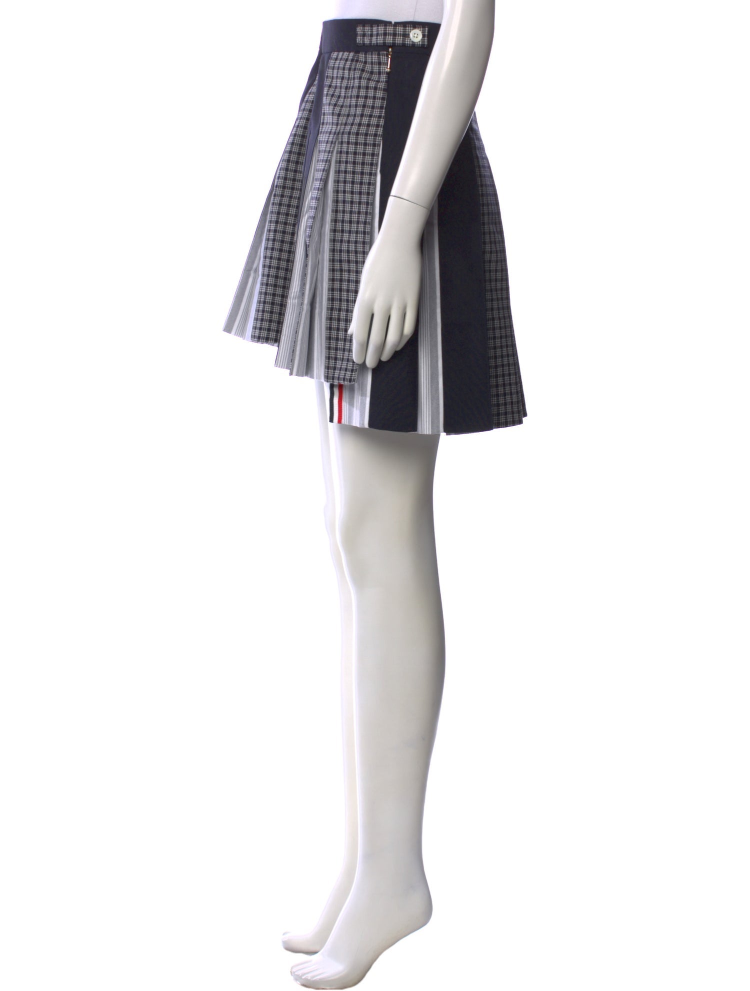 Thom Browne Wool Mini Skirt