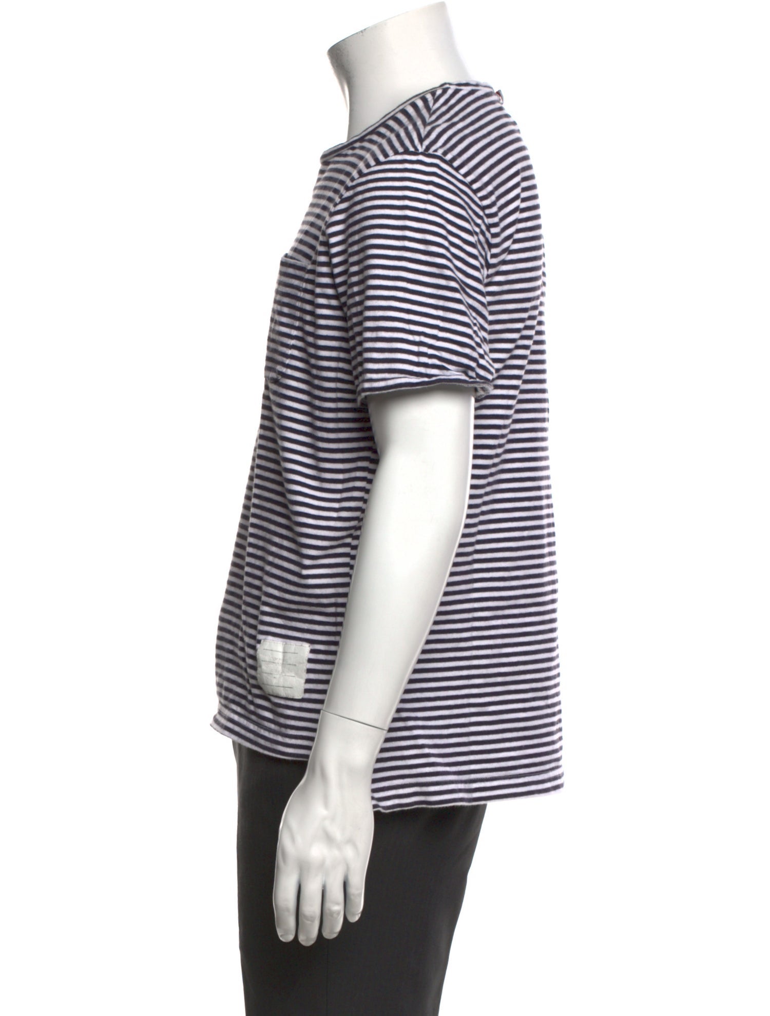 Thom Browne Striped Crew Neck T-Shirt