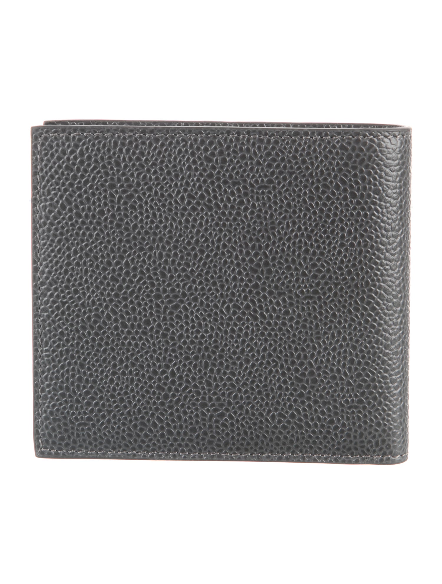 Thom Browne Leather Striped Bifold Wallet w/ Tags