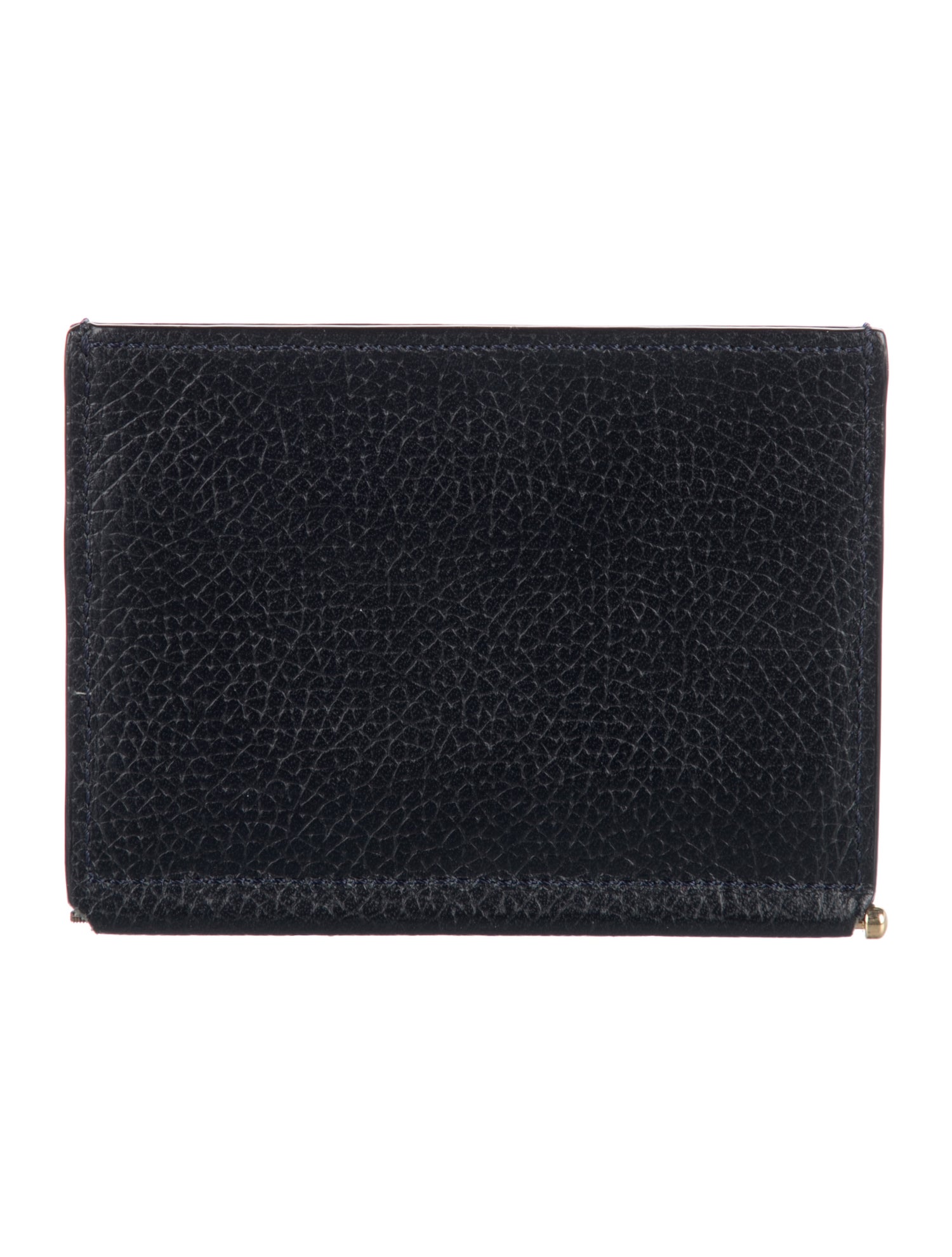 Thom Browne Leather Printed Card Holder