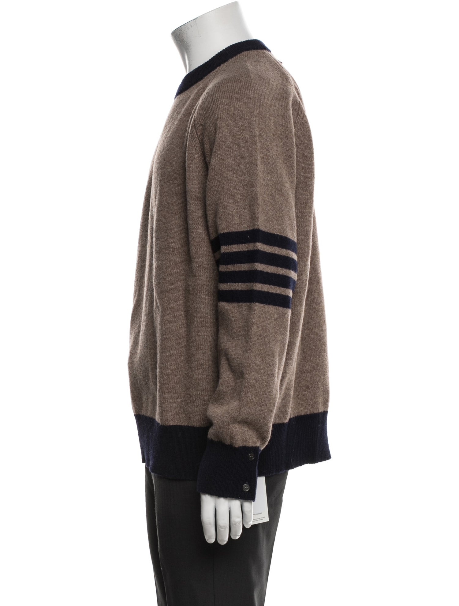 Thom Browne 4-Bar Wool Pullover