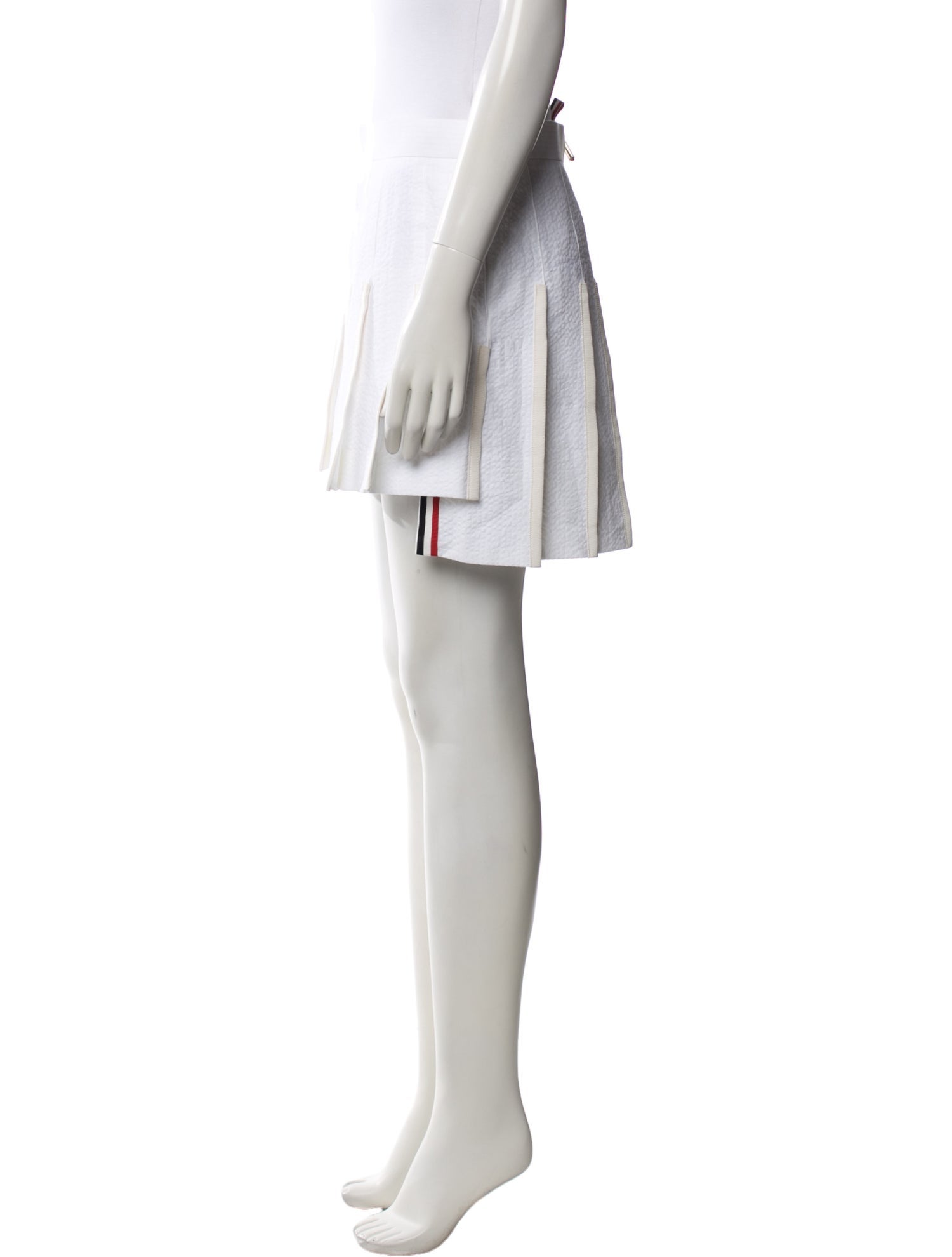 Thom Browne Grosgrain Trim Mini Skirt w/ Tags