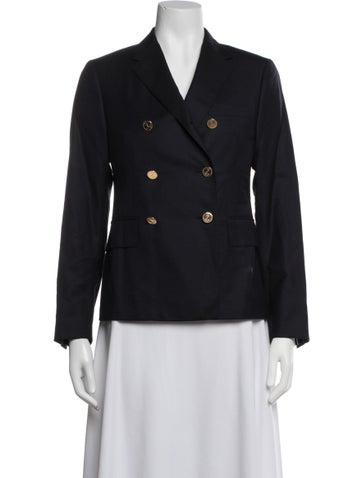 Pre-owned Thom Browne 2026 Narrow Shoulder Super 120's Twill Blazer W/ Tags In Blue