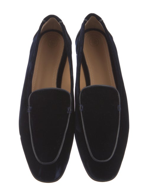The Row Velvet Loafers