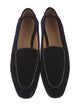 The Row Velvet Loafers