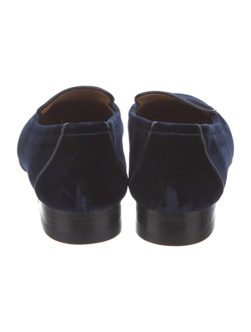 The Row Velvet Loafers