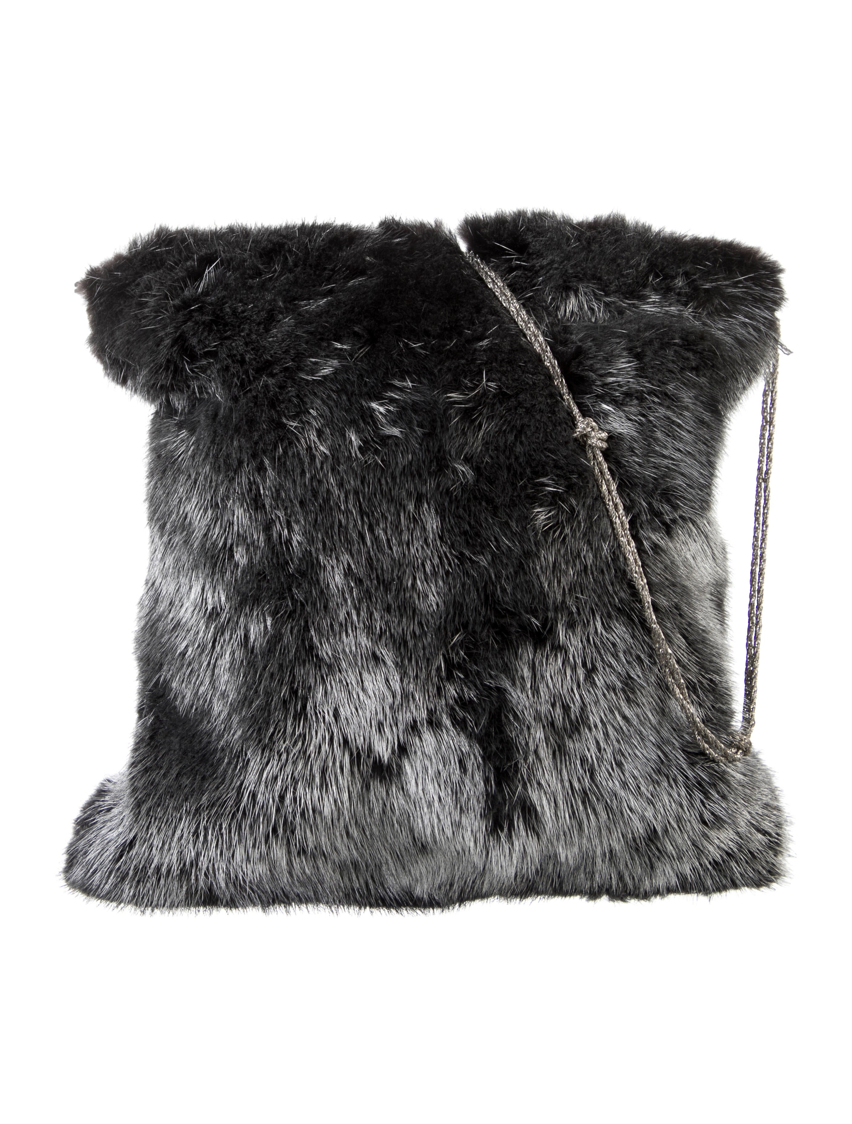 The Row Pebbled Leather Messenger Crossbody Bag Grey Crossbody Bags