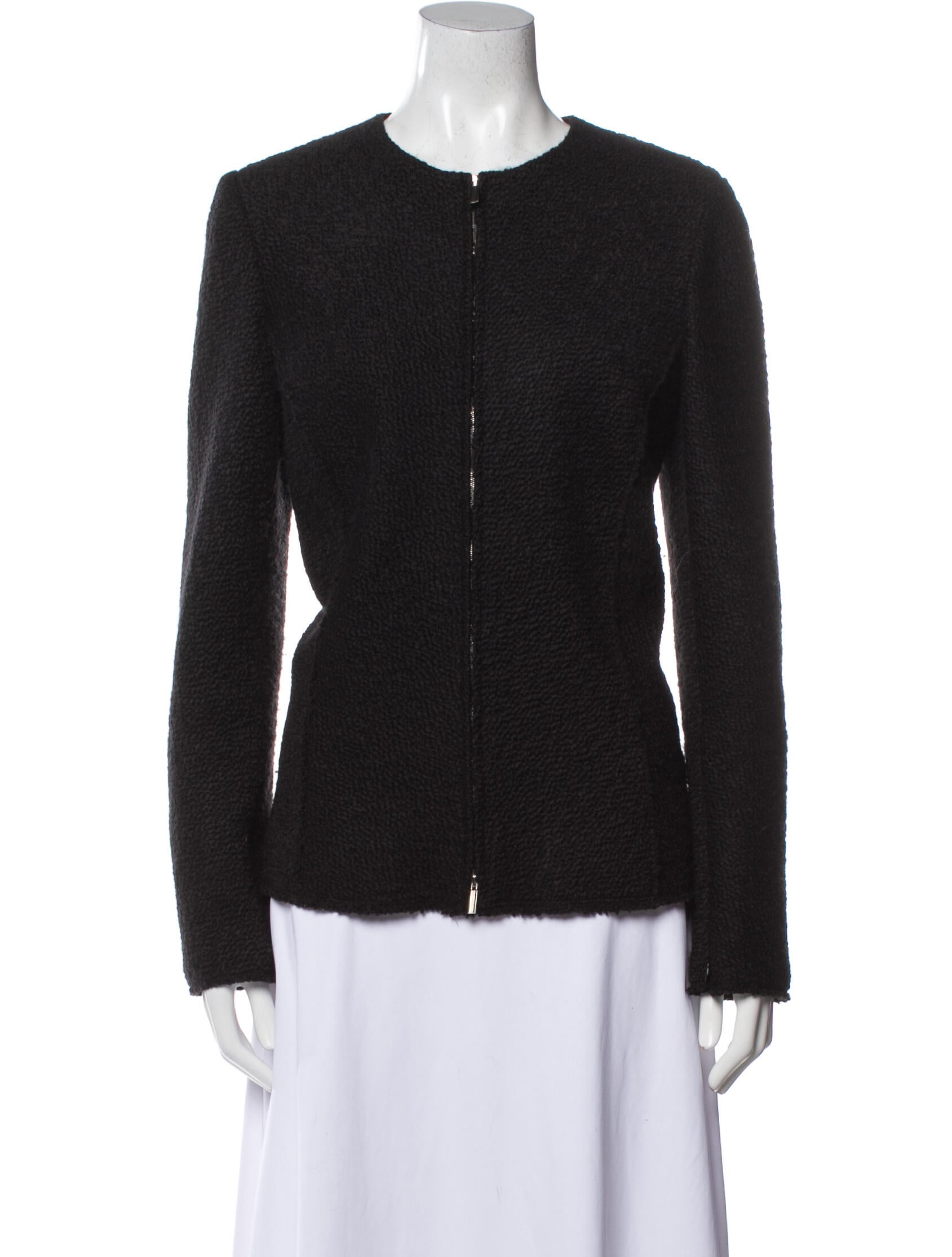 balenciaga tweed jacket