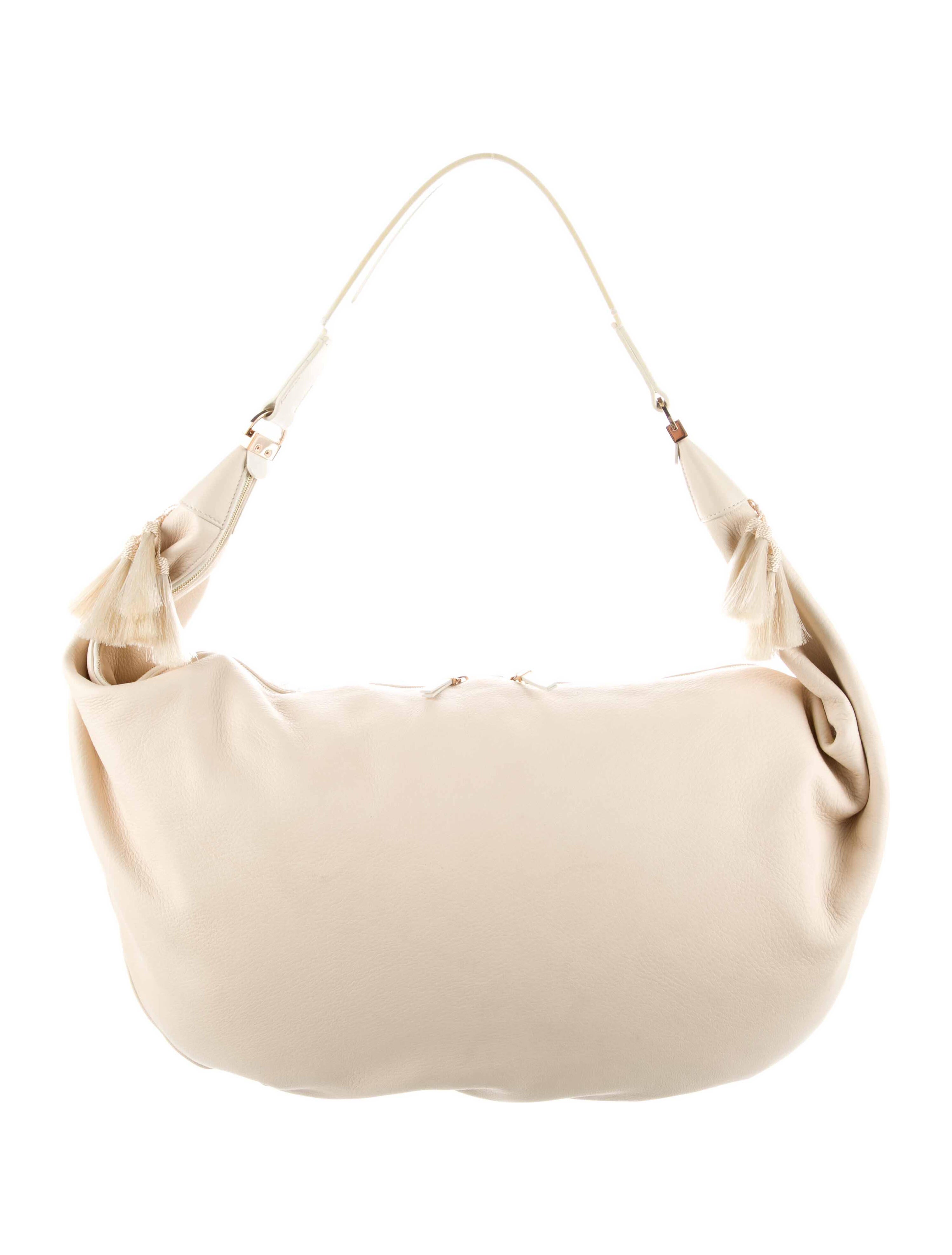 The Row Leather Shoulder Bag