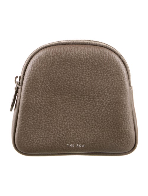 The Row Circle Pouch Leather Wallet