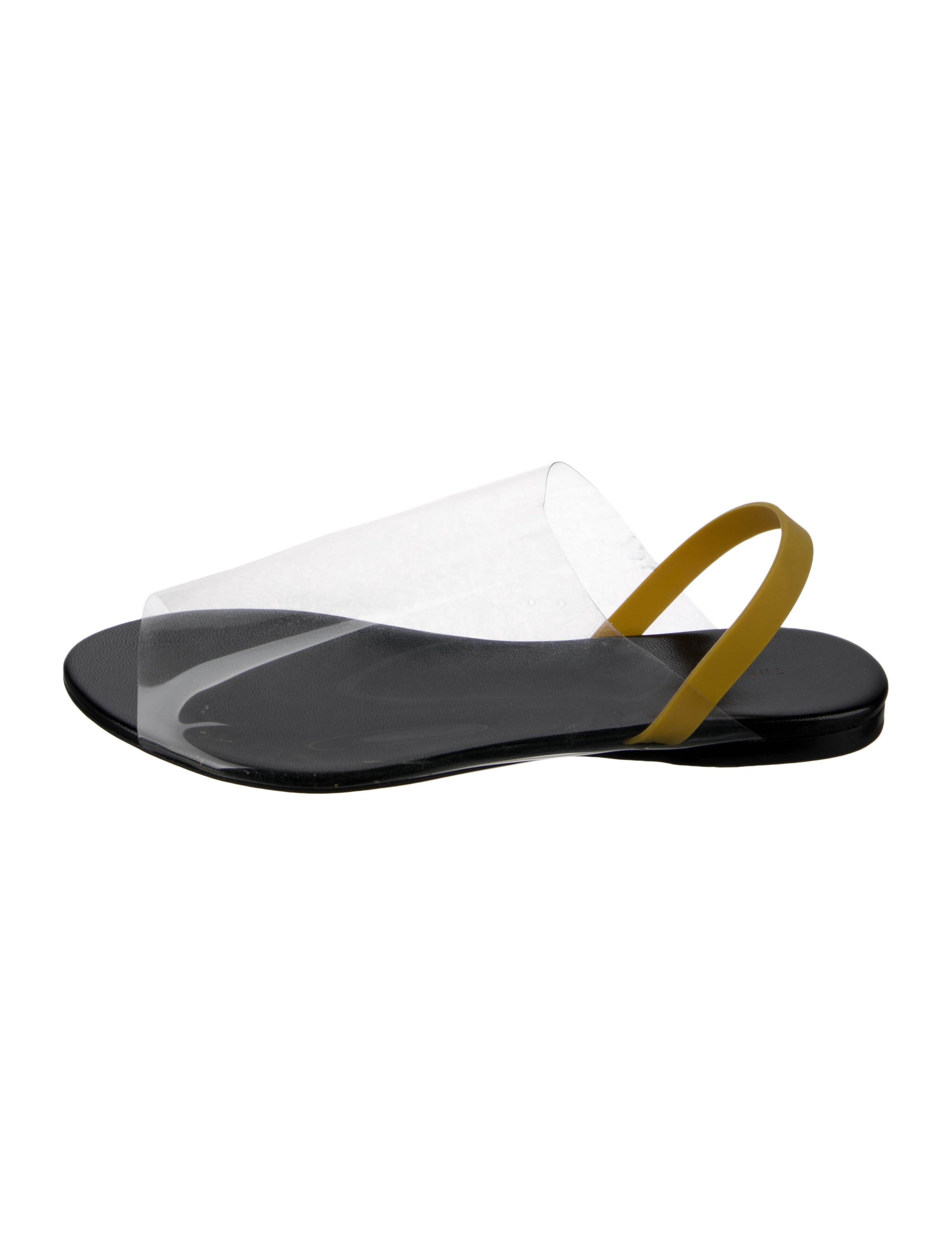 4/22迄出品THE ROW CLEAR MESH FLAT SANDAL 4/22迄出品THE ROW CLEAR MESH FLAT SANDAL(The Row PVC