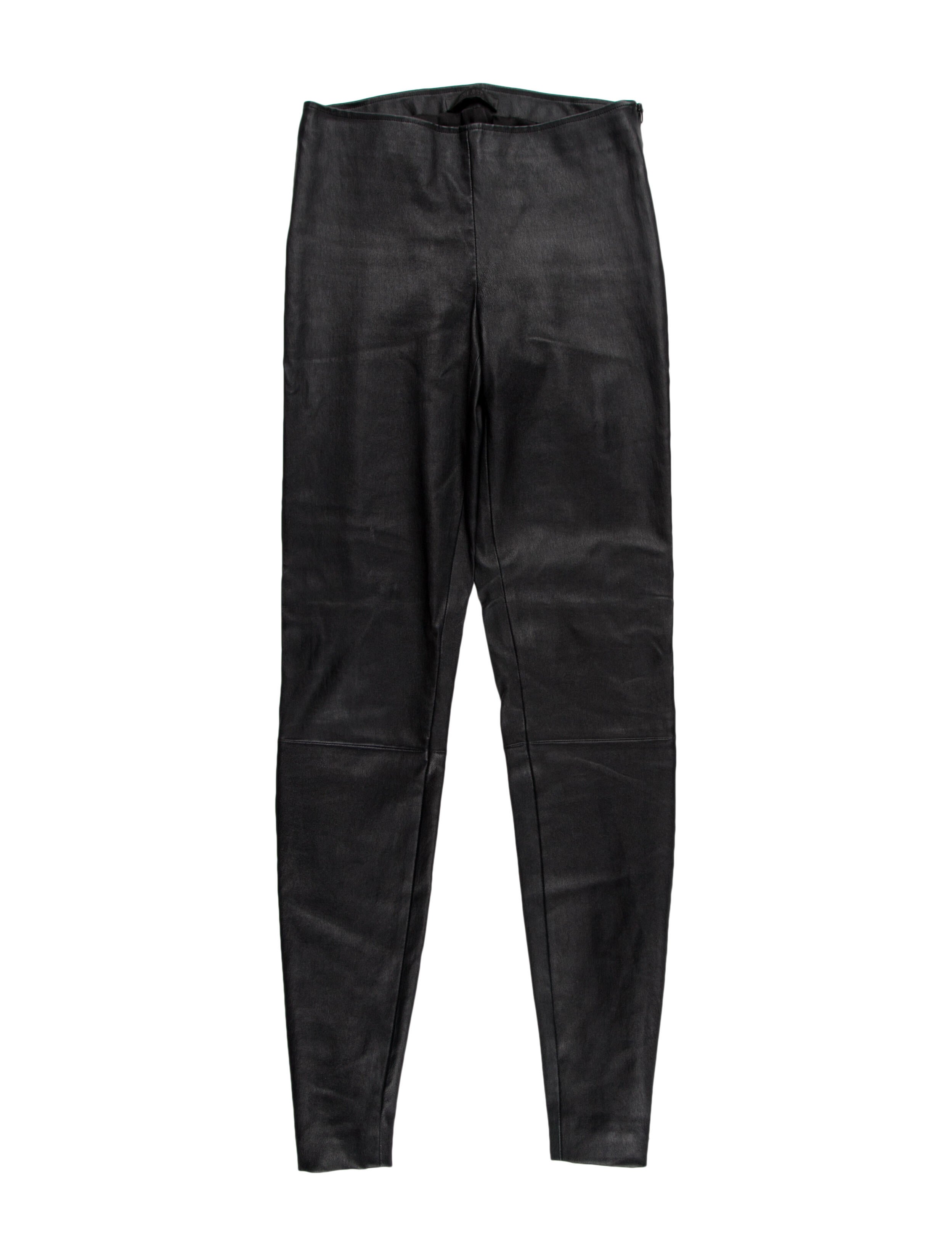 The Row Lambskin Skinny Leg Pants