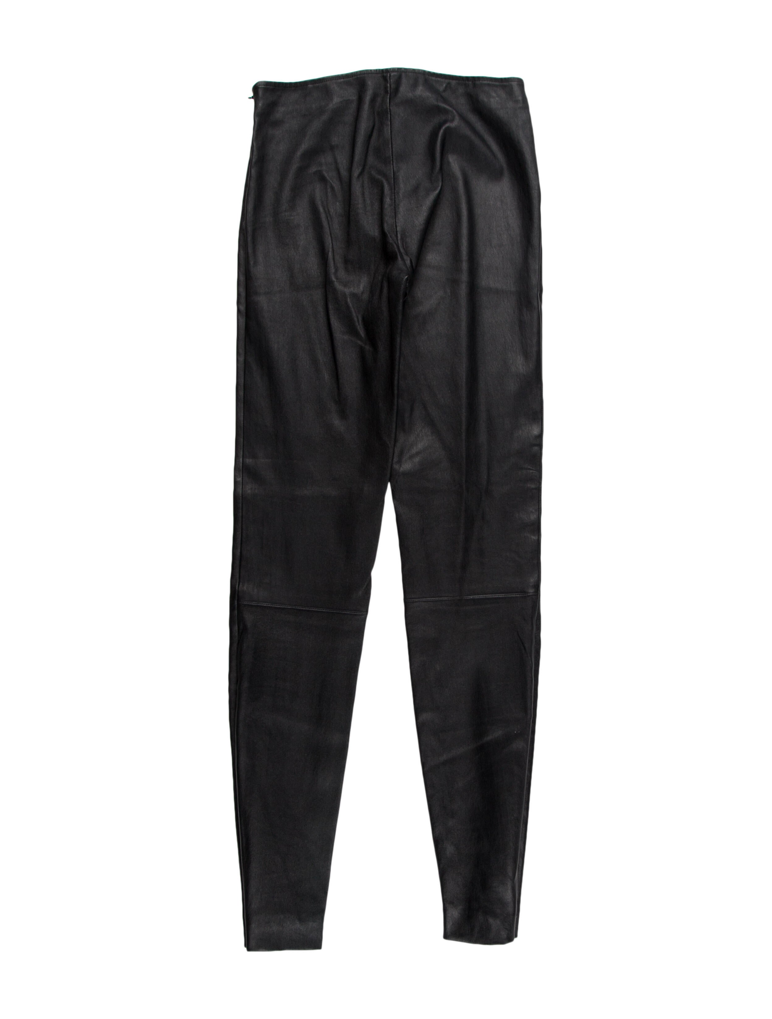 The Row Lambskin Skinny Leg Pants