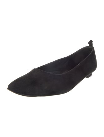 The Row Suede Flats