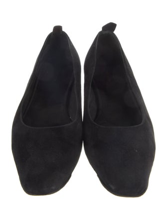 The Row Suede Flats