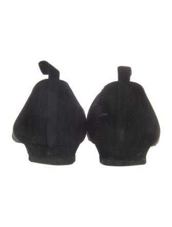 The Row Suede Flats