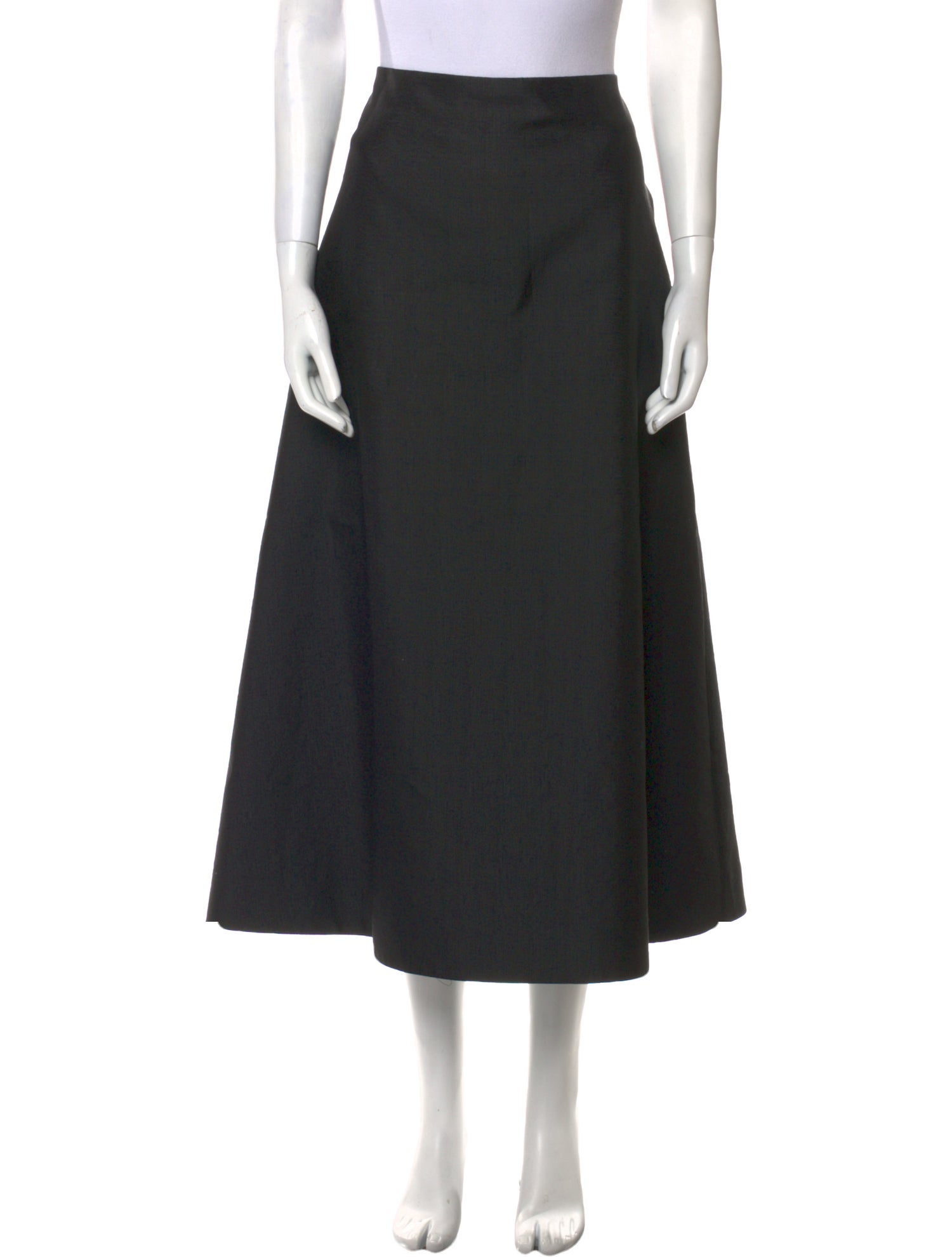 The Row Midi Length Skirt Black Skirts, Clothing THR137821 The