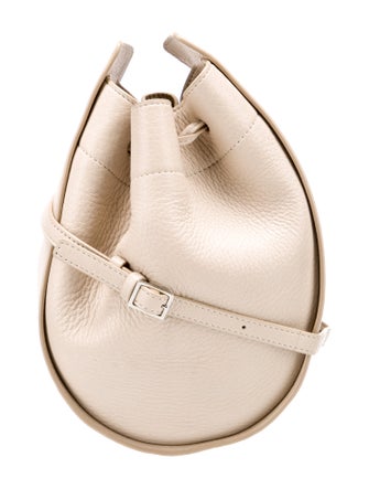 The Row Leather Bucket Bag