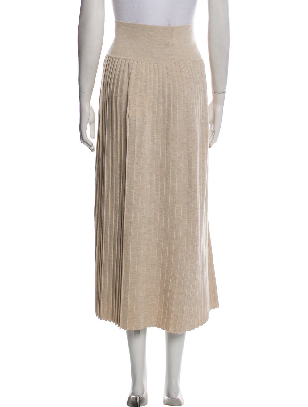 The Row Coraline Midi Length Skirt Neutrals Skirts, Clothing