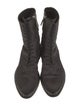 The Row Distressed Accents Combat Boots
