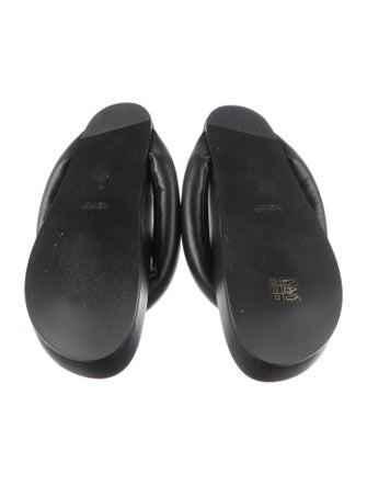 Jil Sander Leather Slides