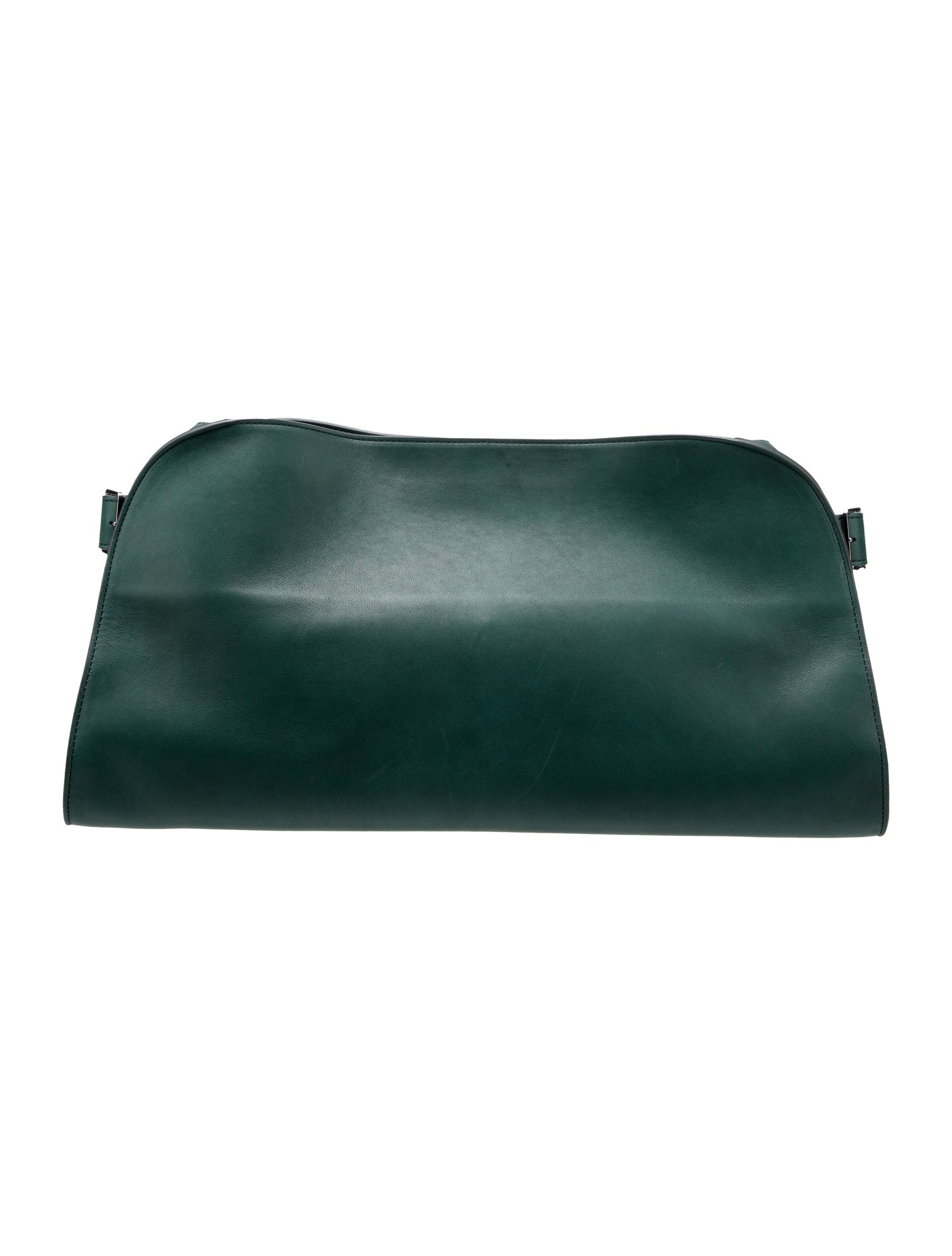 The Row Margaux E/W Clutch - Green Clutches, Handbags