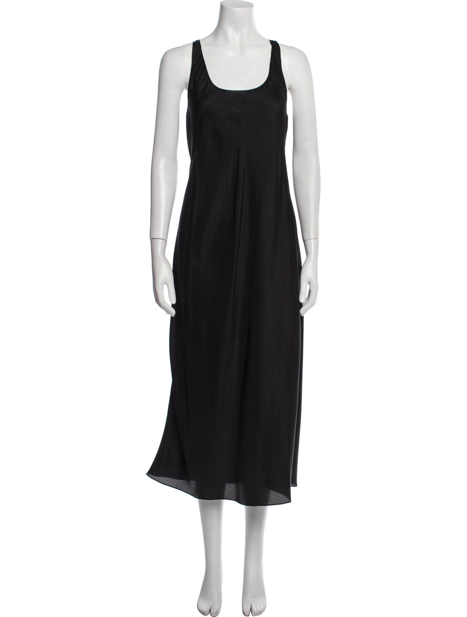 The Row Silk Long Dress - Black Dresses, Clothing - THR152670 | The ...