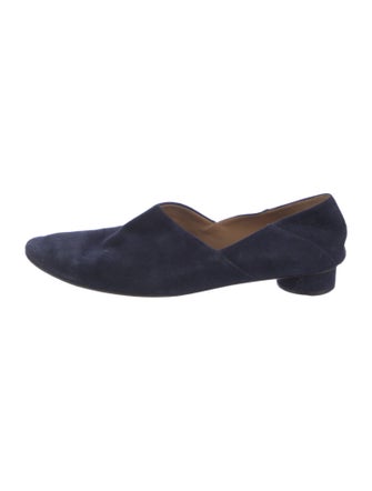 The Row Suede Flats