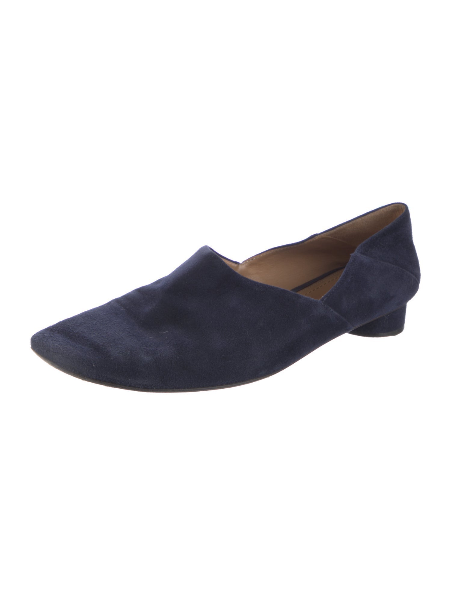 The Row Suede Flats