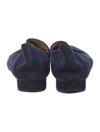 The Row Suede Flats