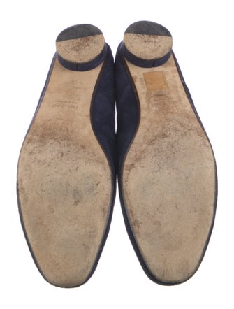 The Row Suede Flats
