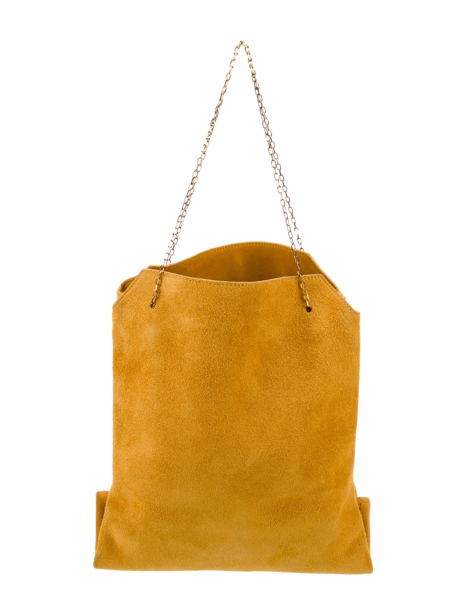 THE ROW small lunch bag suede