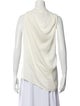 The Row Silk Cowl Neck Top