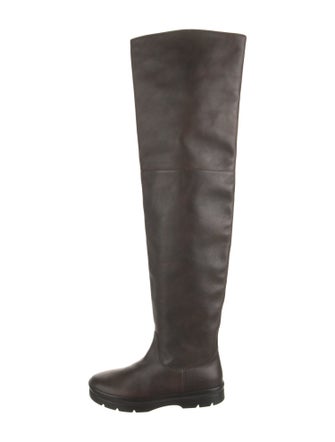 The Row Leather Boots
