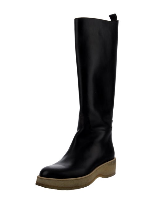 The Row Leather Riding Boots
