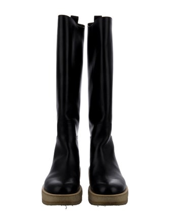 The Row Leather Riding Boots