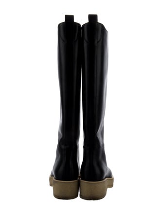 The Row Leather Riding Boots
