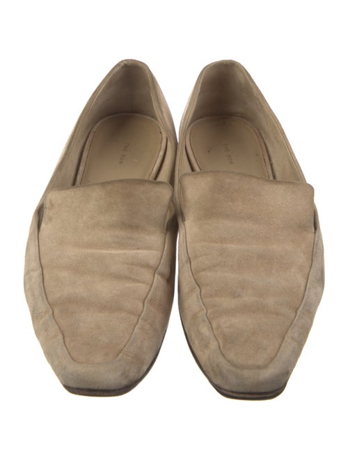 The Row Suede Loafers