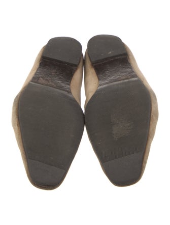 The Row Suede Loafers