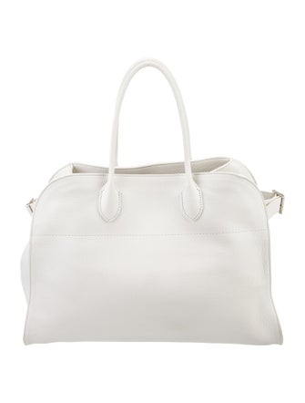The Row Leather Top Handle Bag